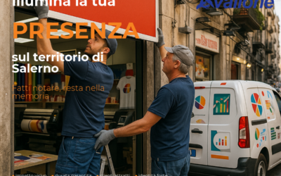 Insegne a Salerno per negozi, uffici e attività commerciali
